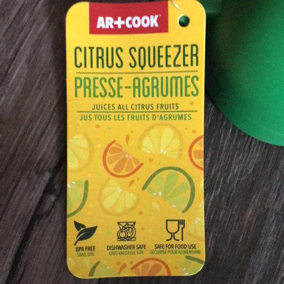 ART & COOK Citrus Lemon Lime Squeezer Green - Picture 5 of 6